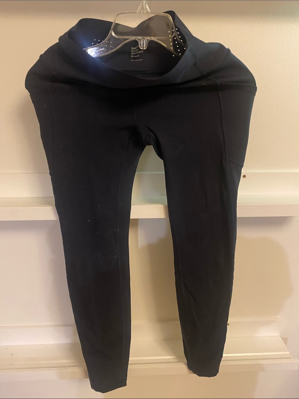 GAP navy Sculpt High-Rise Leggings